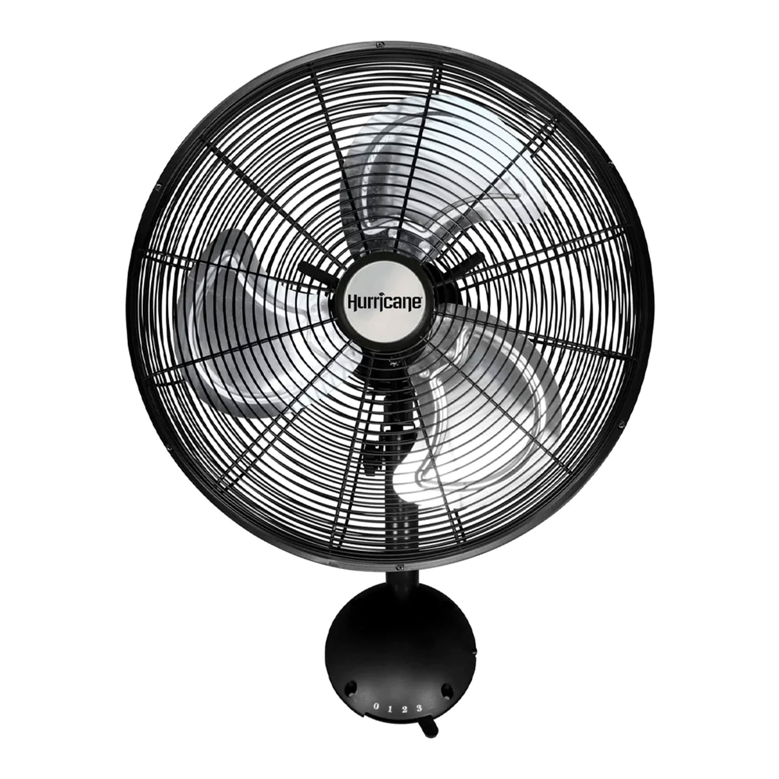 Hurricane 16 Inch Pro High Velocity Oscillating Metal Wall Mount Fan, Black gallery