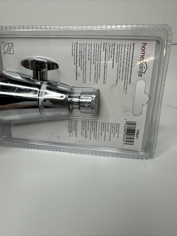 Homepointe Adjustable Shower Head In Bright Chrome 228621 Ships Fast gallery