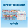 Splash Kiwi Watermelon Sparkling Water 12 fl oz 8 Cans Refreshing Fizzy Drink gallery