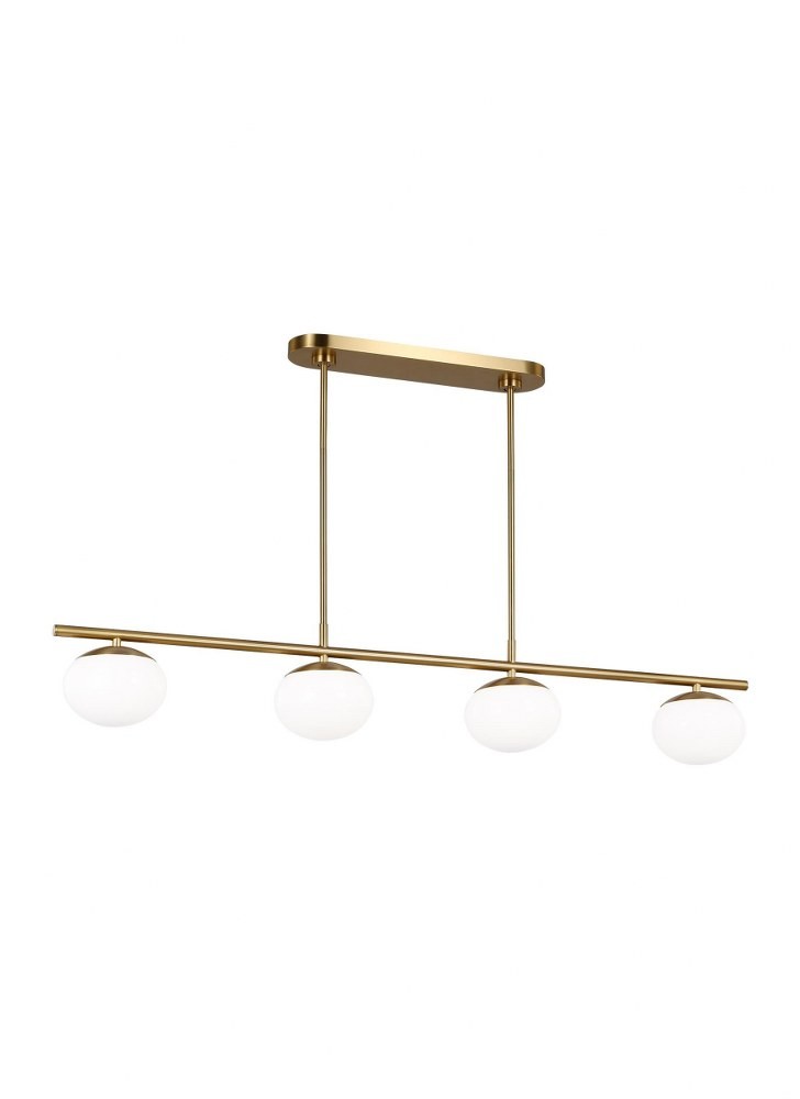 Used Visual Comfort Studio Collection EC1264BBS Lune-4 Light Medium Linear gallery