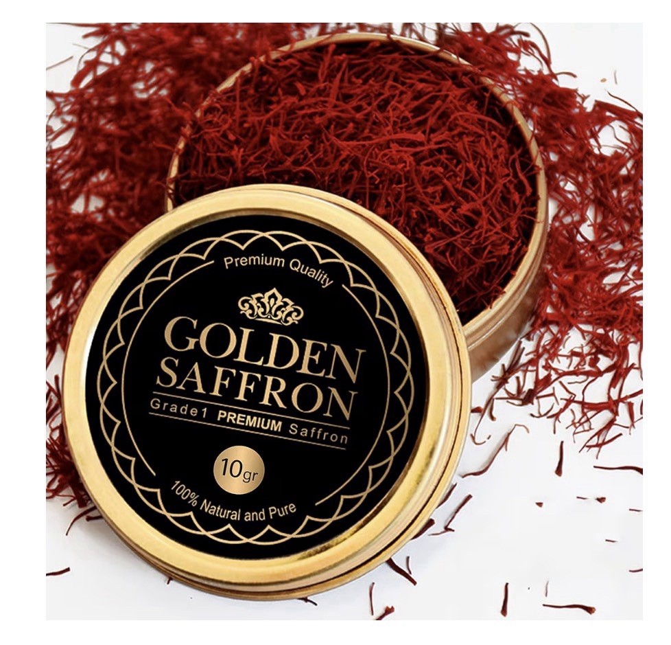 Golden Saffron Pure Premium Red Saffron Threads For Tea Paella Rice Desserts 10g gallery
