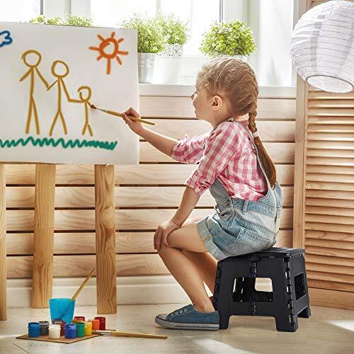 Foldable Step Stool Small Collapsible Folding Durable Fold Up Heavy Duty No gallery