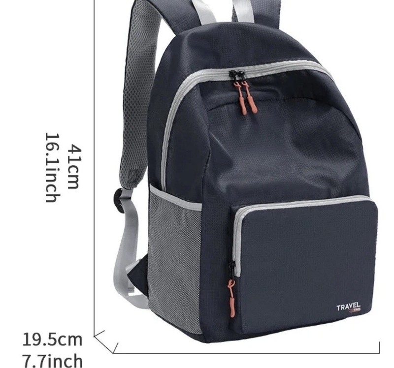 Foldable Travel Backpack Lightweight Packable Daypack Hiking Camping Bag 5