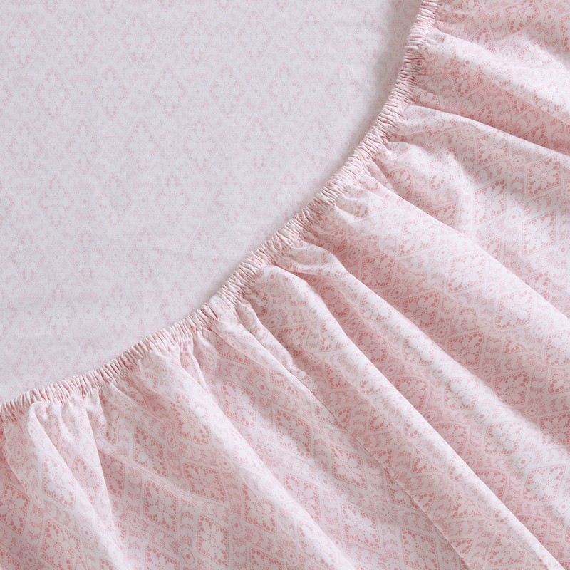 - Twin Bed Sheets, Cotton Percale Bedding Set with Matching Pillowcase, Crisp... gallery