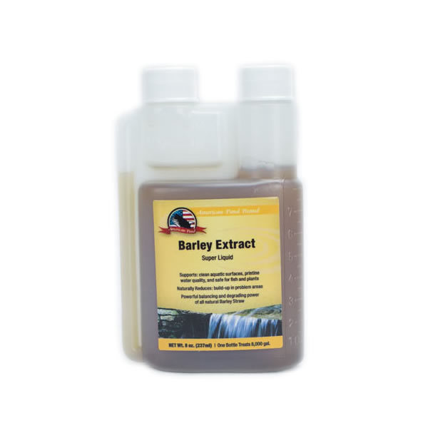 Barley Straw Extract for Clear Ponds - Liquid 8 OZ Pond Water Treatment gallery