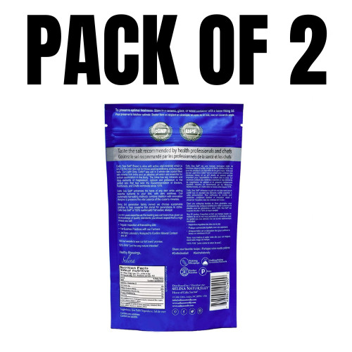 Light Grey Celtic Sea Salt – Resealable Bag – Additive-Free – Pack of 2 gallery