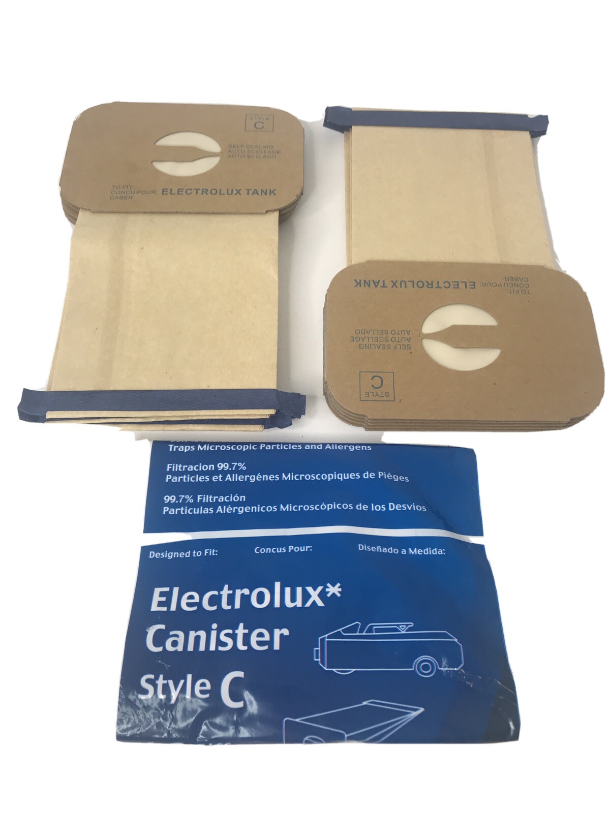 Electrolux Style C Vacuum Bags Canister Tank Enviro-Care ~ Lot/10 Bags gallery