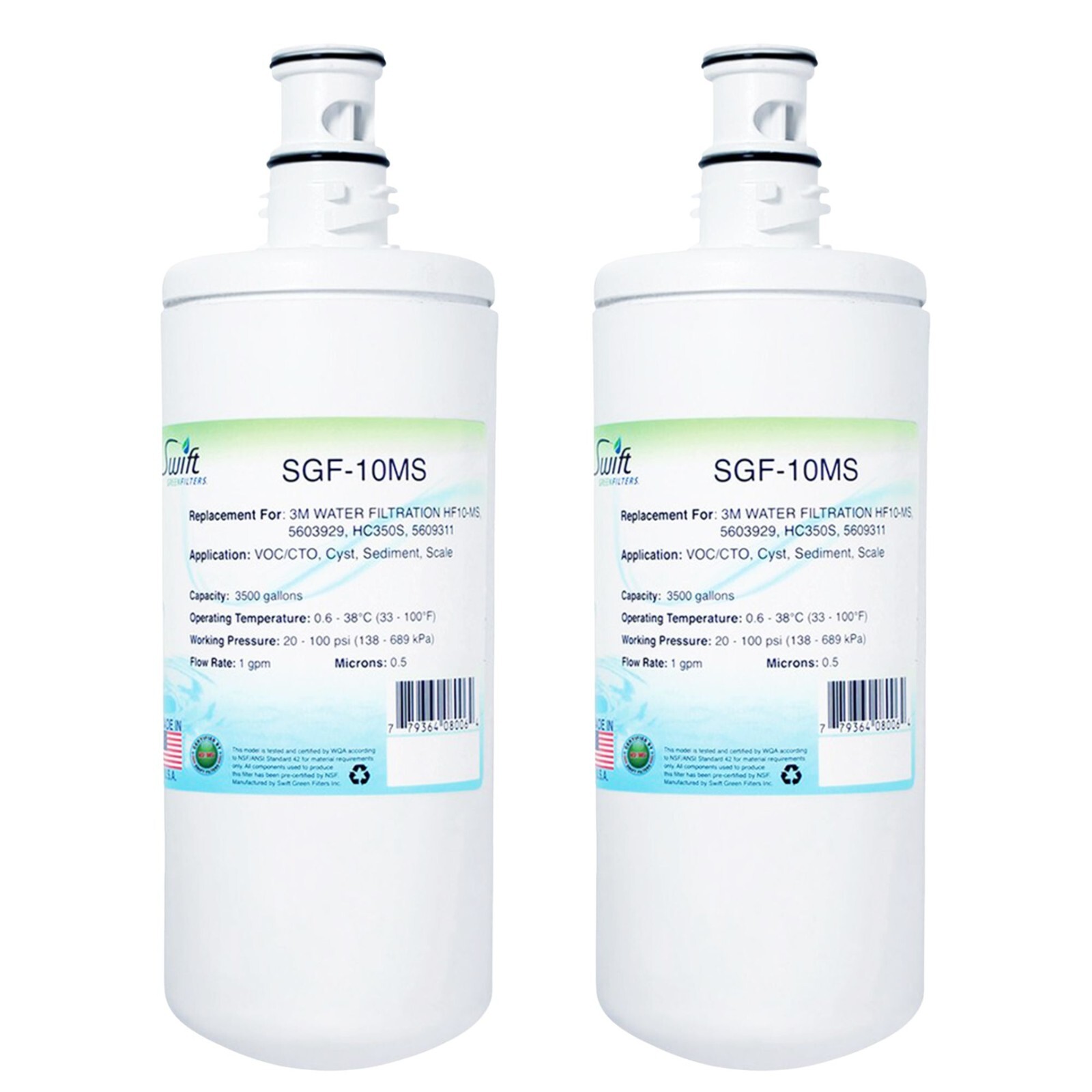 Swift Green Filters SGF-10MS Replacement for 3M HF10-MS Commercial Water filter gallery