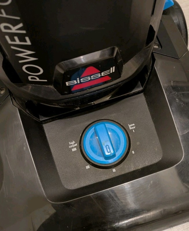 BISSELL PowerForce Bagged Upright Vacuum Allergen Filtration 1739 BlackBlue Read gallery