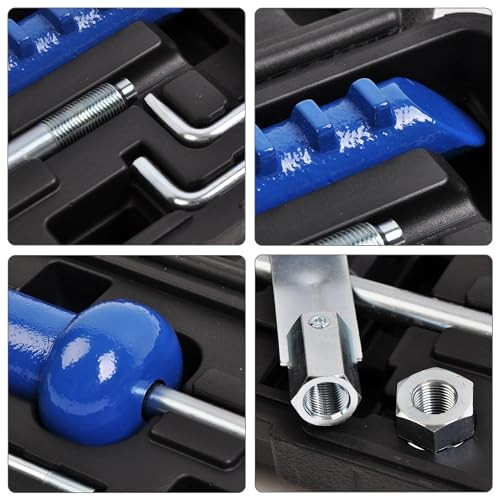 9PCS 5lb Impact Dent Puller Slide Hammer, Dent and Axle Puller Removal Set gallery