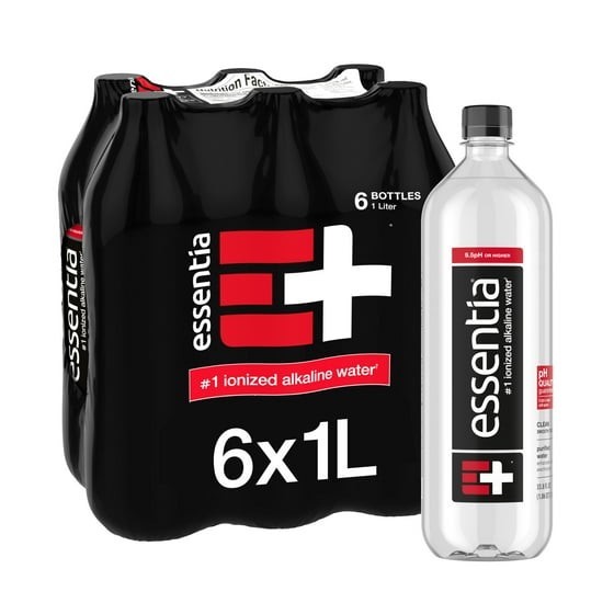Essentia Bottled Water, Ionized Alkaline Water, 1 Liter Each, 6 Total Bottles gallery