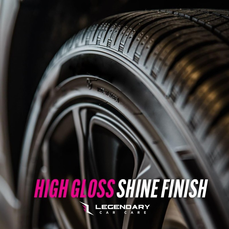 Legendary Gloss Dressing with Applicator 16oz - Tire Shine Spray & Plastic Resto gallery