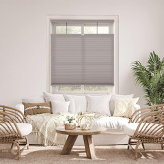 Cordless Light Filtering Cellular Shade, 38″ W x 54″ H, Anchor Gray