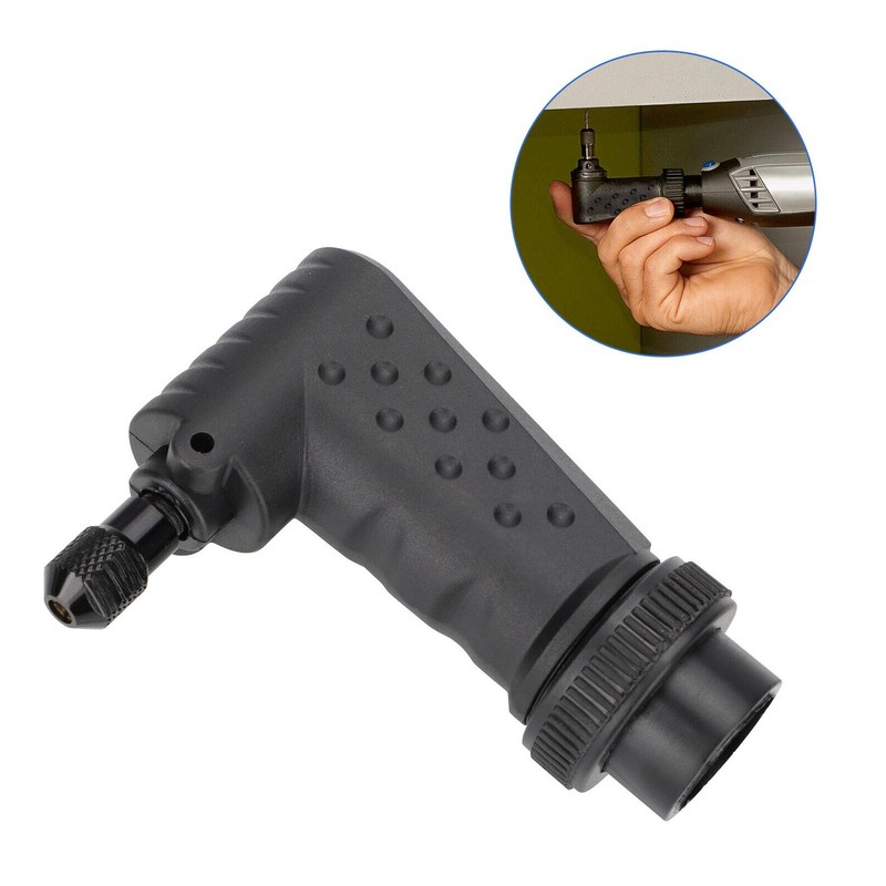 Right Angle Converter Adapter Part Rotary Tool Attachment For Dremel Accessory gallery
