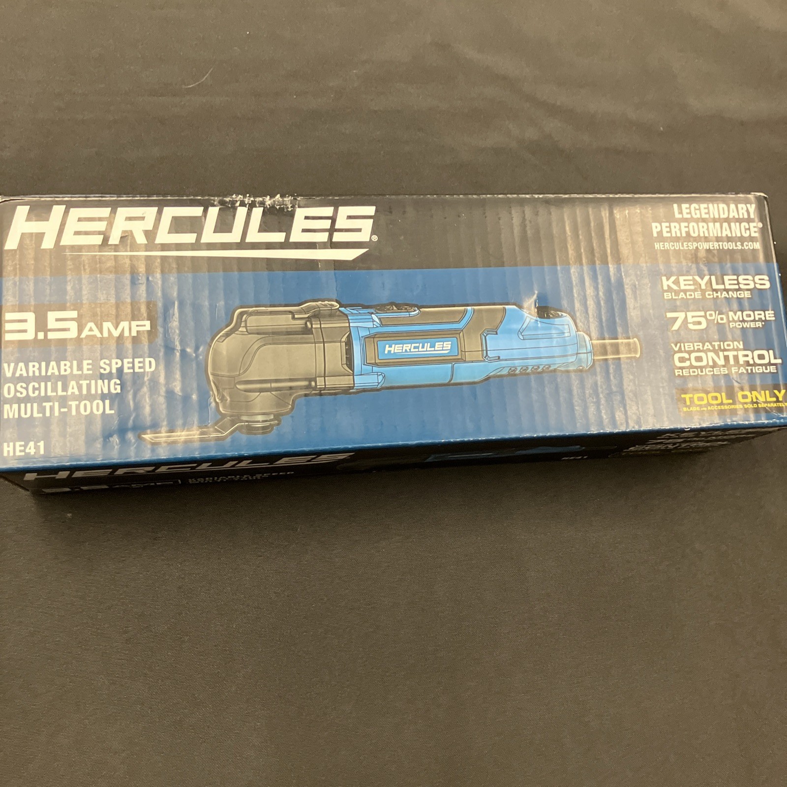 Hercules 3.5 Amp Variable Speed Oscillating Multi-Tool HE41 59510 gallery