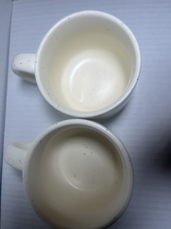 Walgreen Co. Speckled Stackable Ceramic Coffee Mug Set of 2 | Morning Person gallery