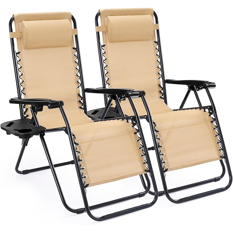2PCS Zero Gravity Chairs