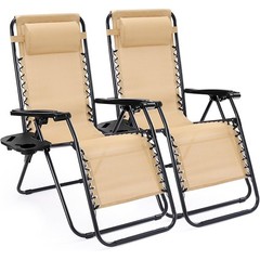2PCS Zero Gravity Chairs