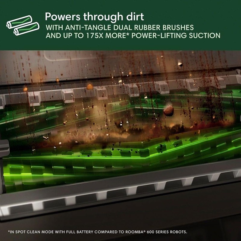 iRobot Roomba Max 705 Combo + AutoWash Dock - PowerSpin Mop, LiDAR Nav, NEW gallery