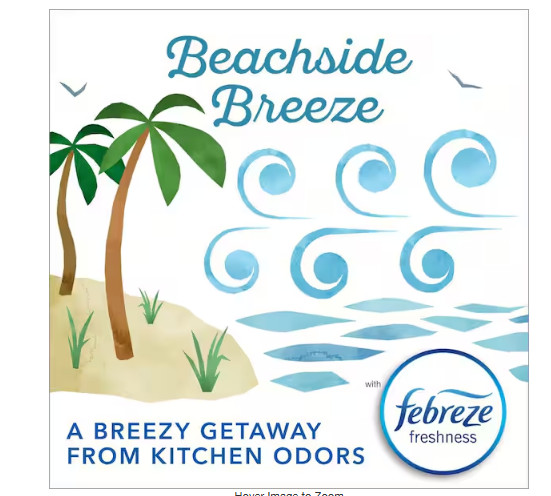 13 Gal. Forceflex Maxstrength Tall Kitchen Drawstring Beachside Breeze with Febr gallery