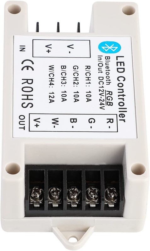 Bluetooth Controller RGB/RGBW APP Control For 3528 5050 RGB LED Strip Lights gallery