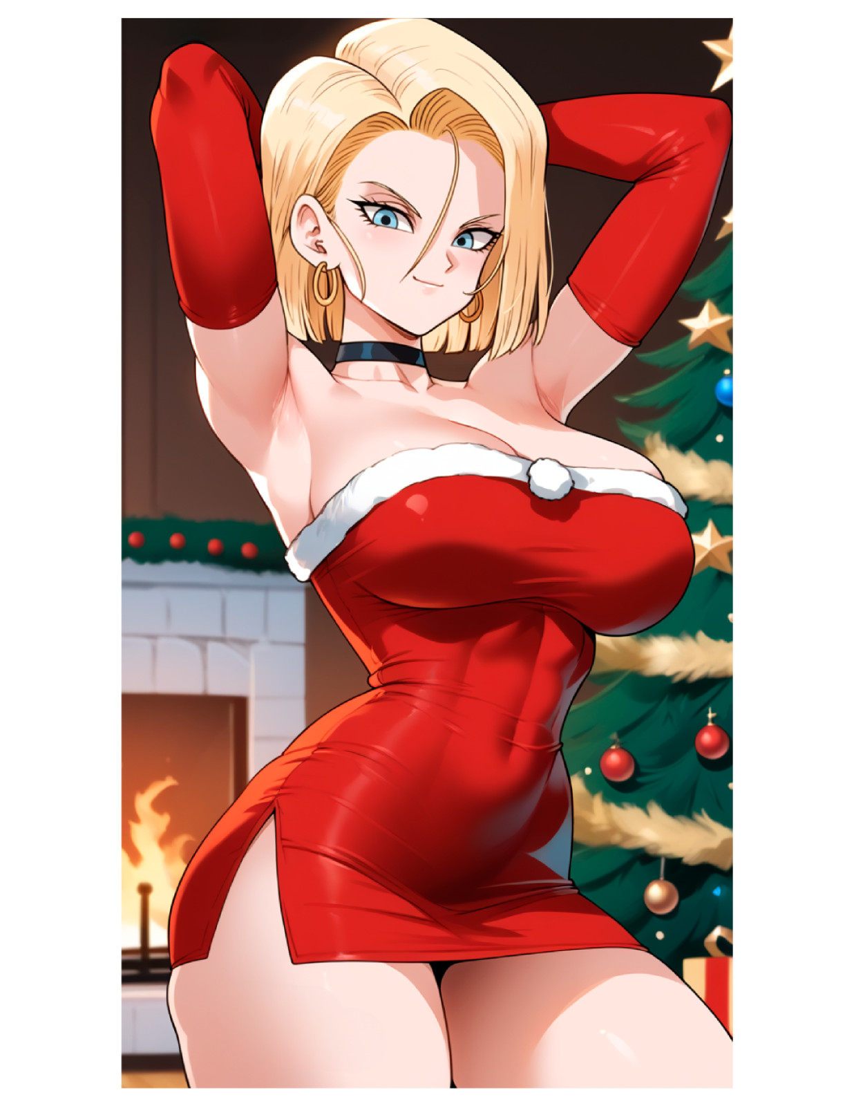 Android 18 5” Vinyl Sticker Waifu Anime Manga Lewd Laptop Skateboard Car gallery