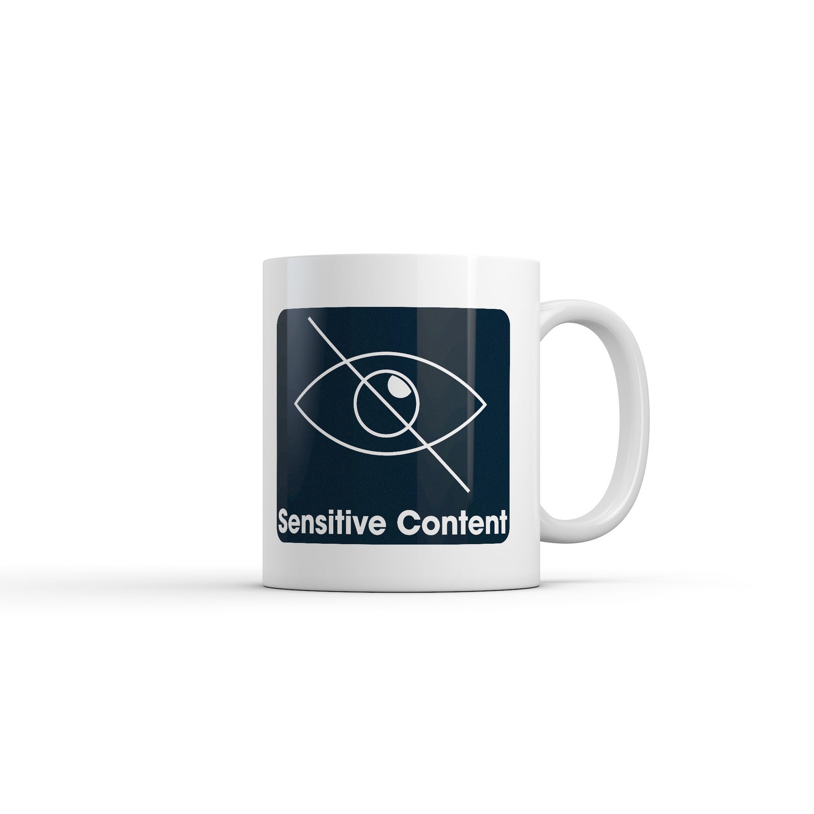 Sensitive Content Mug Funny Sarcastic Graphic Novelty Coffee Cup gallery