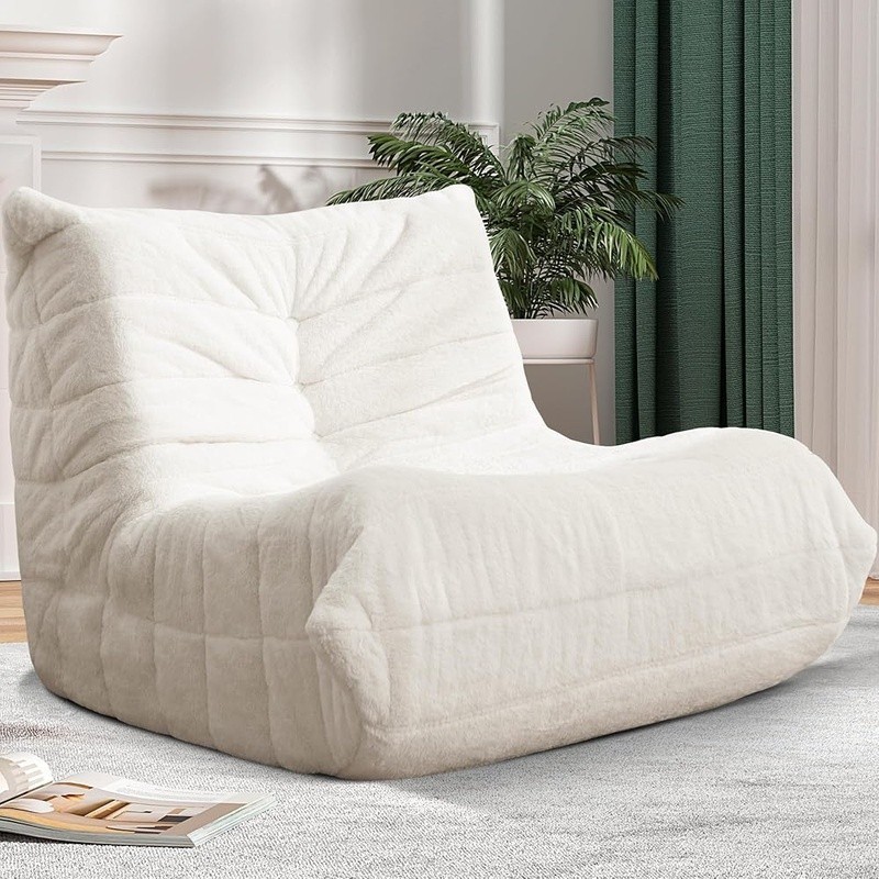 Ergonomic High-Density Memory Foam Bean Bag Chair Gaming Reading Relaxing New gallery