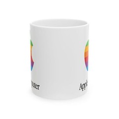 Apple Computer Retro Vintage – Nerd Geed Gift :) Ceramic Mug (11oz, 15oz)