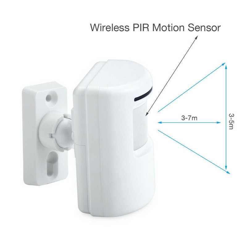 Wireless Entry Door Bell Welcome Motion Sensor Detector Gate Chime Alert Alarm gallery