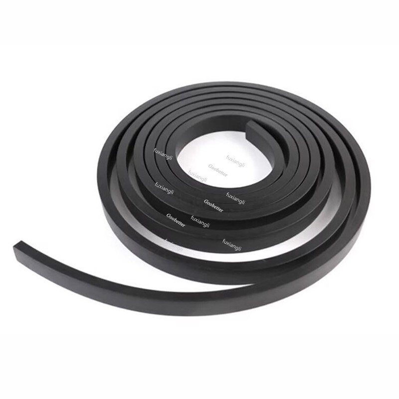 Square Solid Nitrile Rubber NBR Seal Strip Oil/Heat Resist Thickness 3mm to 30mm gallery