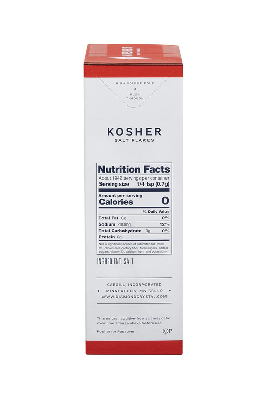 Kosher Salt – Full Flavor, No Additives - Pure and Natural since 1886-3 Pound (N gallery