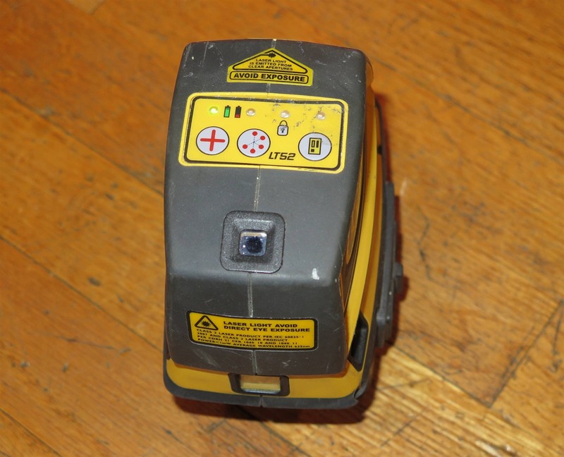 Spectra-Precision Trimble LT52 Horizontal Vertical Cross Laser Line Tool - READ gallery