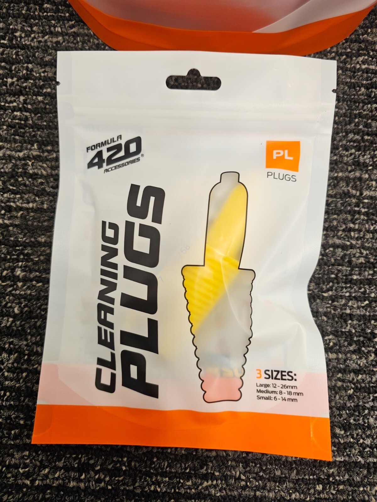 (QTY 2) Formula 420 PL Cleaning Plugs Yellow 3-Piece S/M/L Sizes gallery