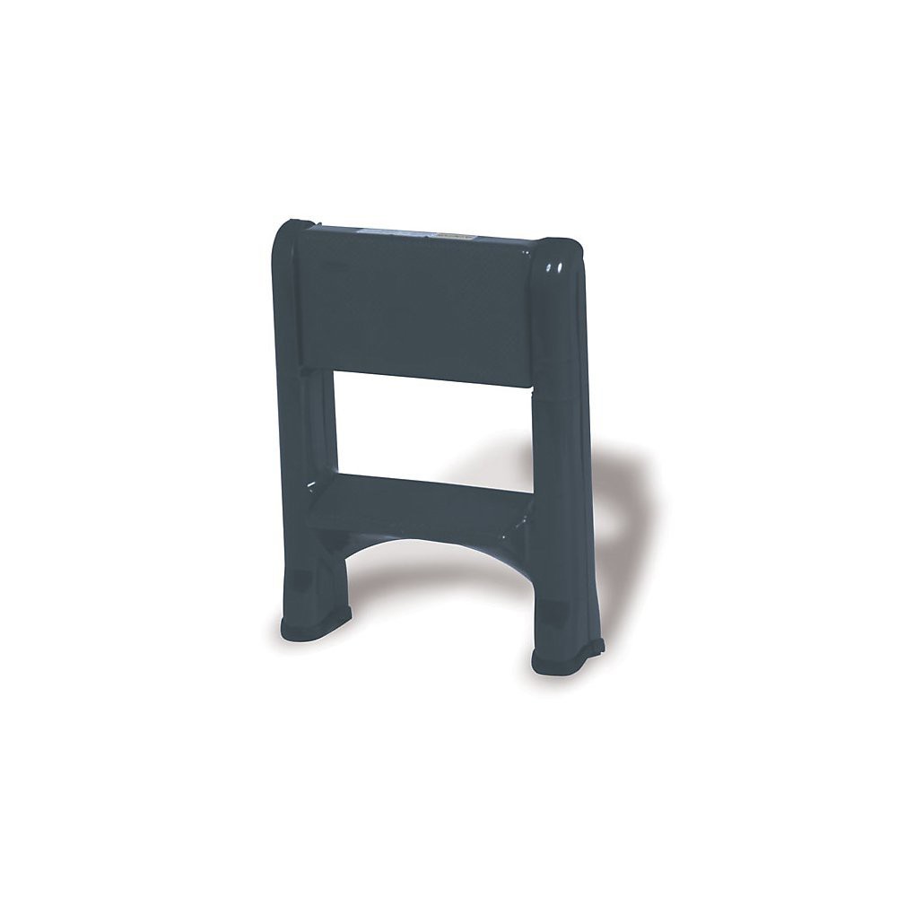 Rubbermaid FG420904CYLND 2 Step Folding Stepstool, Grey gallery