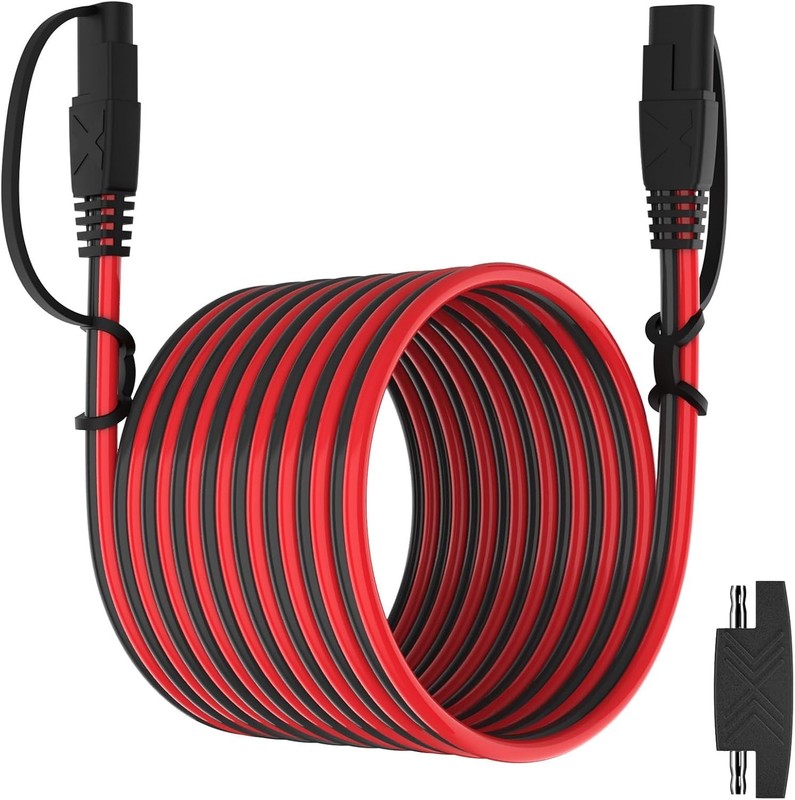 25FT SAE Extension Cable with Quick Disconnect 16AWG for Automotive Solar RV gallery