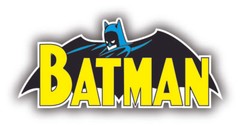 BATMAN HERO LOGO Decal Sticker Comic Dark Knight Colored