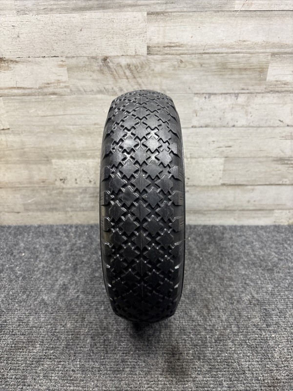 MaxxHaul 51067 12" Flat Free Solid Polyurethane All-Purpose Replacement Tire gallery