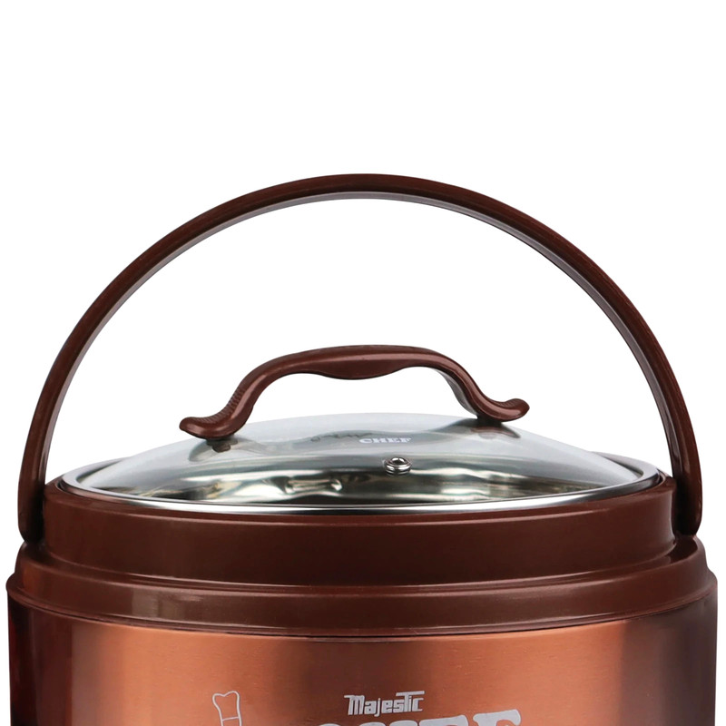 Bespoke Handmade (royal) Chef Stainless Steel Clarion Hot Pot With Glass Lid gallery