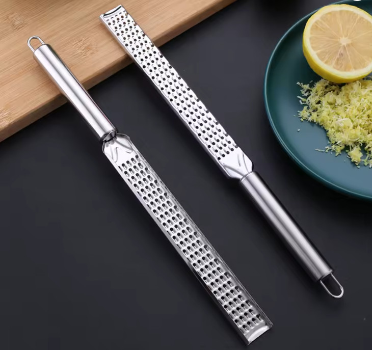 1pc Stainless Steel Kitchen Grater Lemon Citrus Cheese Garlic Zester - NEW gallery