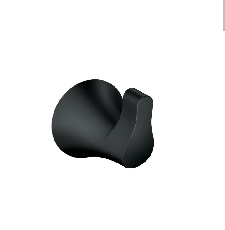 Moen GRAEDEN Towel Robe Hook for Bathroom/Kitchen Matte Black Y0903BL gallery