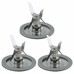 3 Pack Ice Crusher Blender Blade Cutter 4961-011 with Gasket for Oster Osterizer