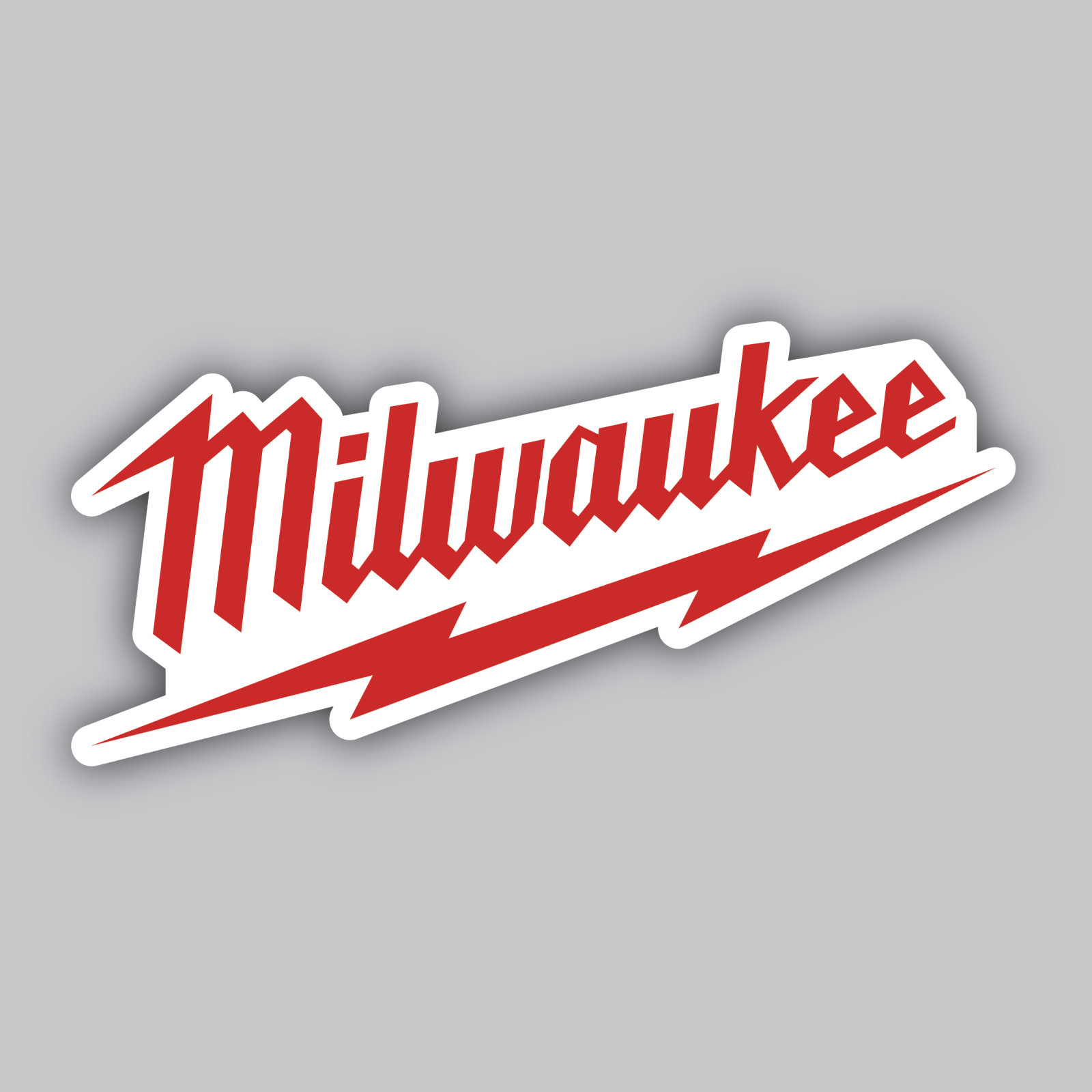 Milwaukee Tools Vinyl Sticker/Decal -Automotive -Ratchet -Wrench -Driver -Racing gallery