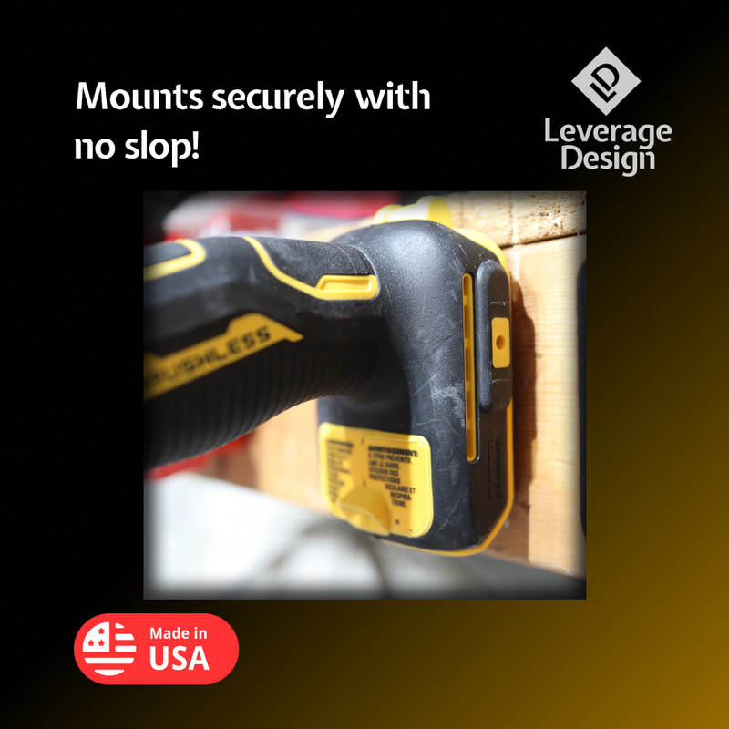 6 / 6 Combo Pack DeWALT 20V 60V Tool & Battery Mounts/Hangers/Holder - BEST FIT! gallery