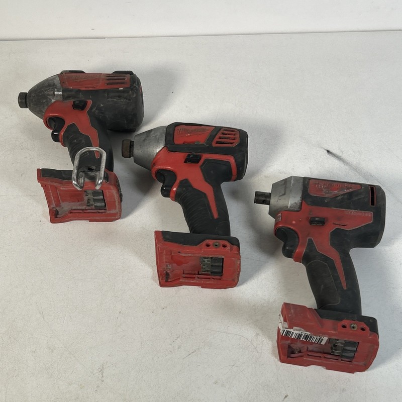 Milwaukee 2656-20 Hex Impact Driver’s 3650-20 / 2850-20 Lot Of 3 Repair gallery