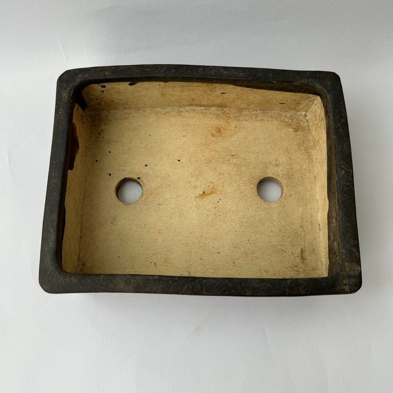 very old 17cm " 三津山健次 " Mitsuyama Tokoname japanese bonsai pot good shape gallery