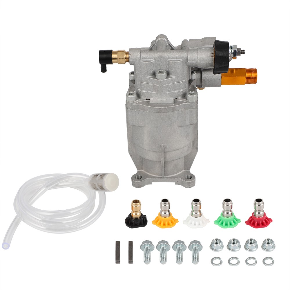 2700psi Cold Water Power Pressure Washer Water Pump 2.5GPM 3/4" Shaft Horizontal gallery