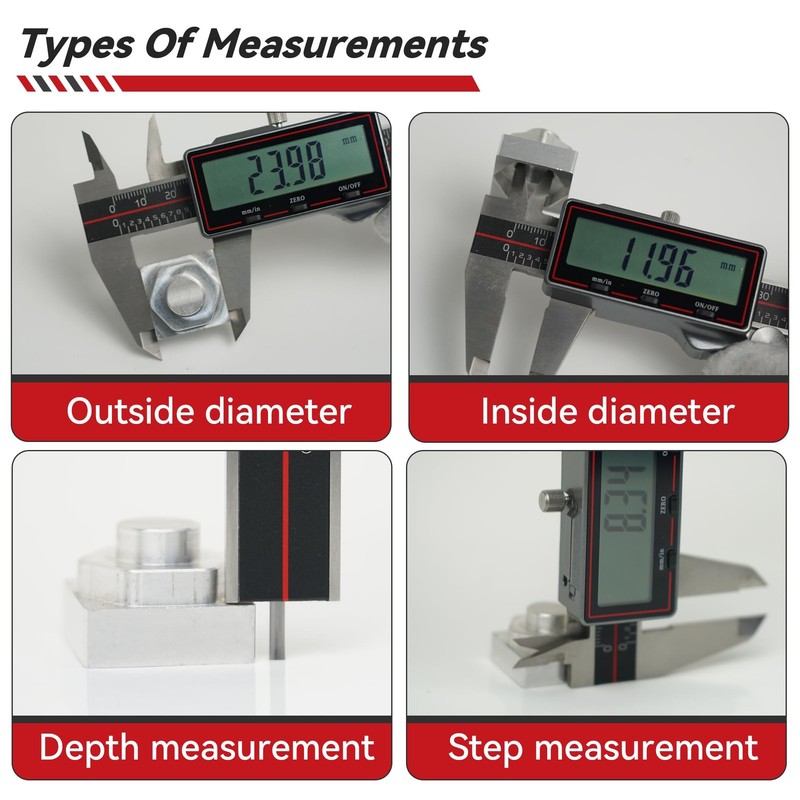 Wireless Digital Caliper 0-6 Inch/150mm, Wireless Data Transfer to Excel/Phon... gallery