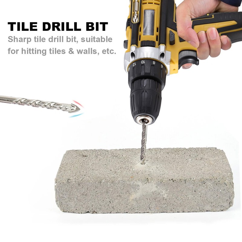 21-Volt Drill 2 Speed Electric Cordless Drill / Driver with Bits Set & Battery gallery