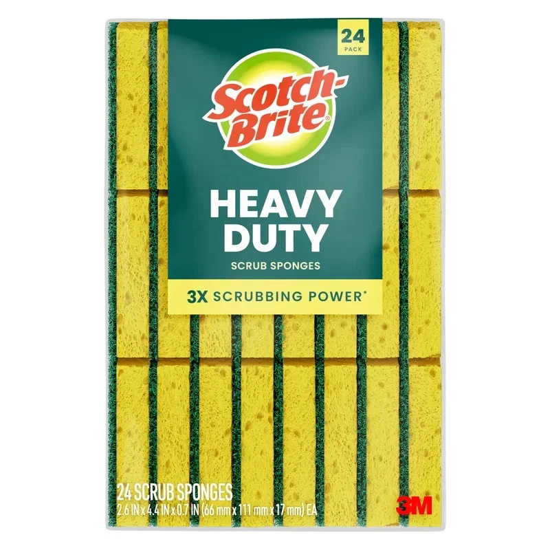 Scotch-Brite Heavy Duty Sponge, 24-count gallery
